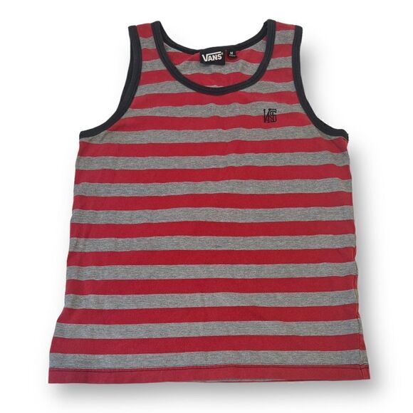 Vans Striped Tank Top Size Medium - Picture 1 of 4